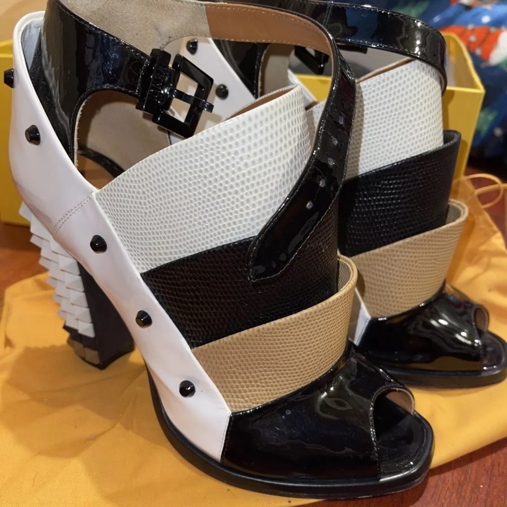 Rare Fendi studded heels